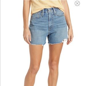 Madewell Mom Jean Short